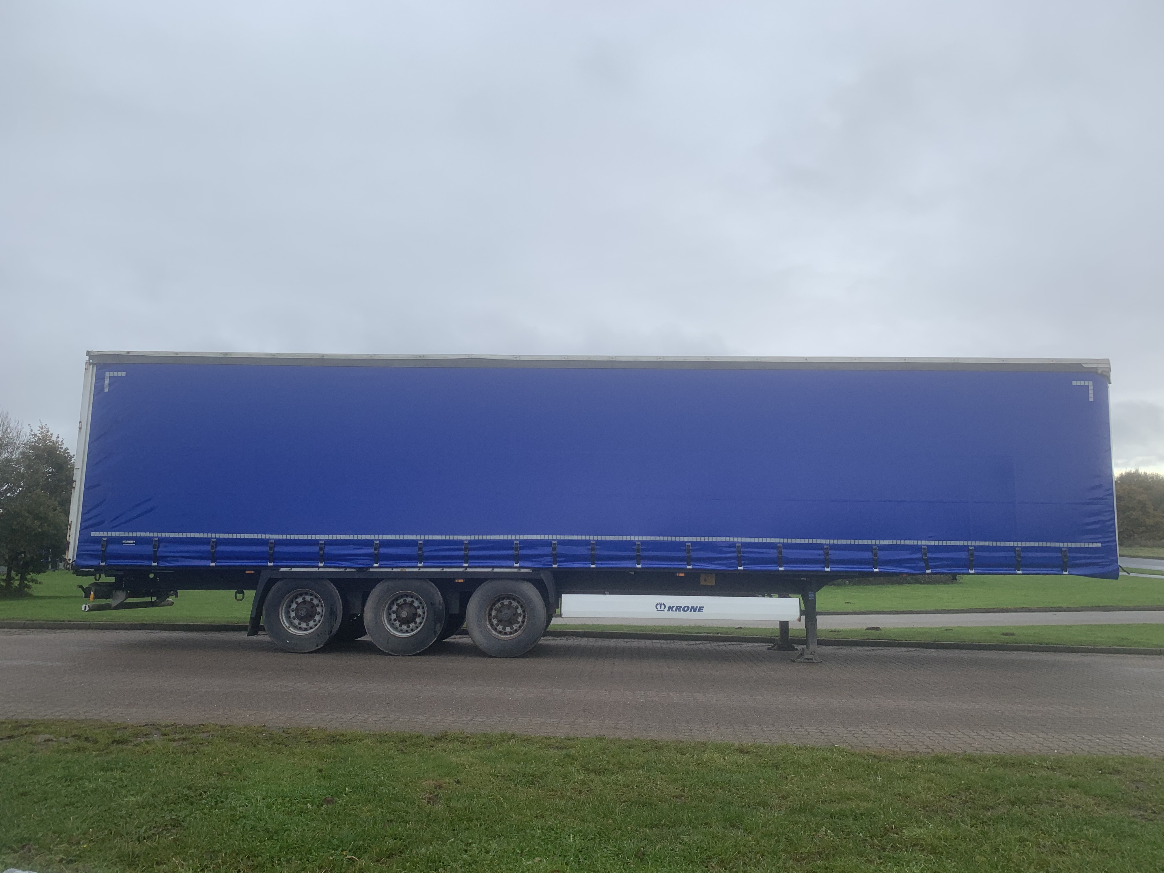 Krone Gardin trailer forberedt for dobbeltdæk