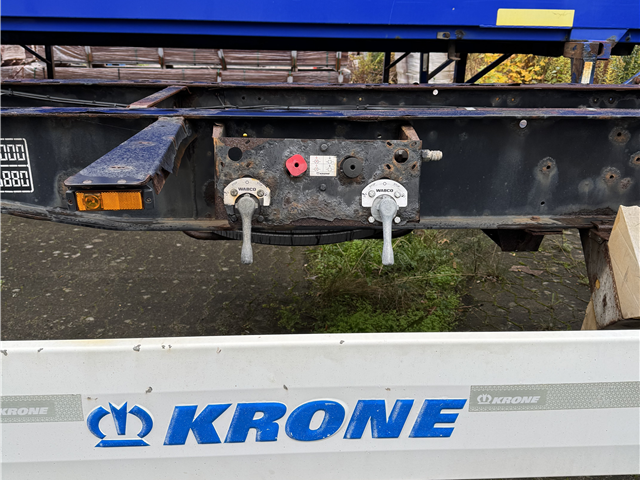 Krone 2 Akselet Mega vekselladsanhænger 20 tom