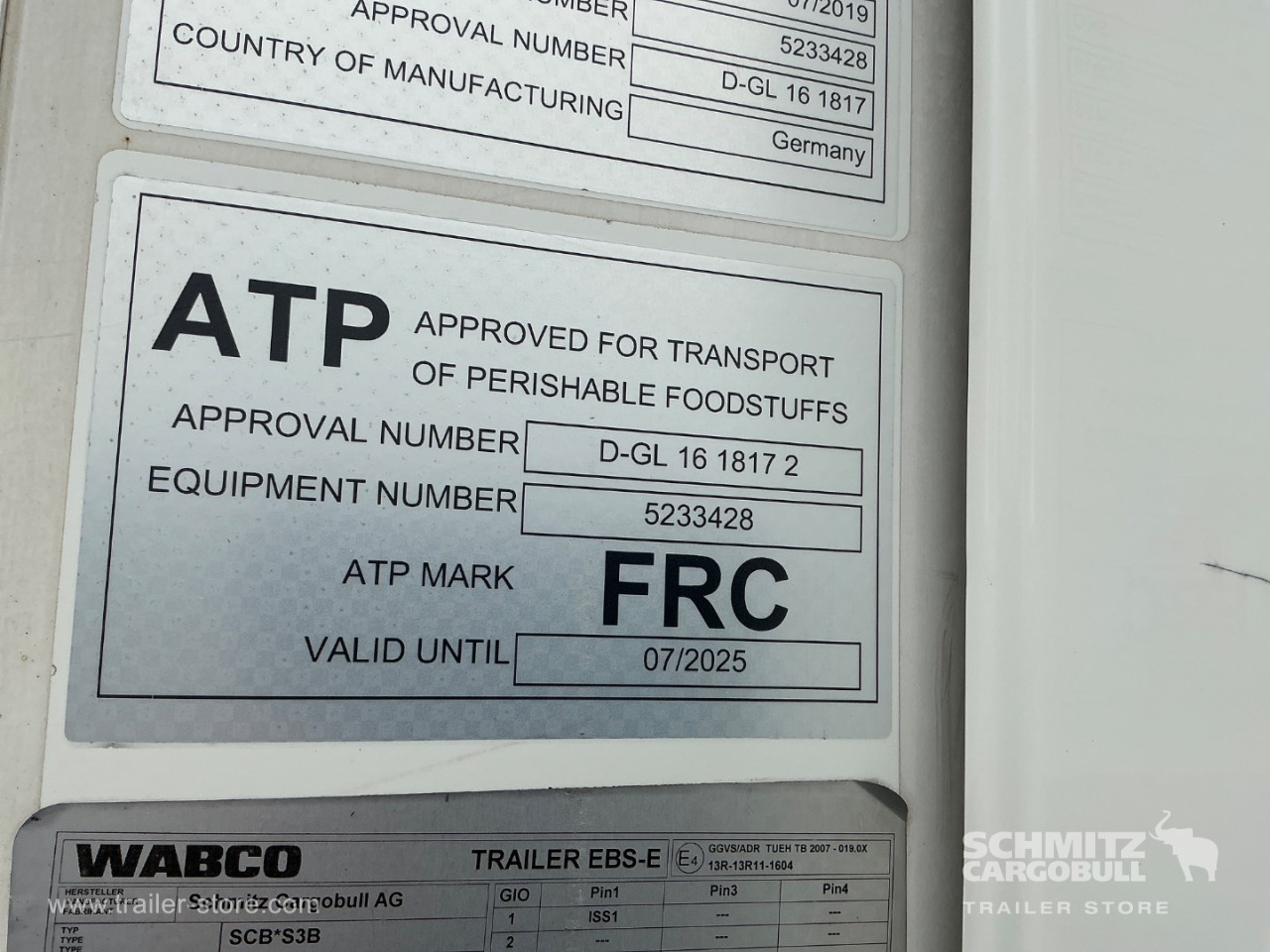 Schmitz Semi Reefer Standard Dobbeltdækk