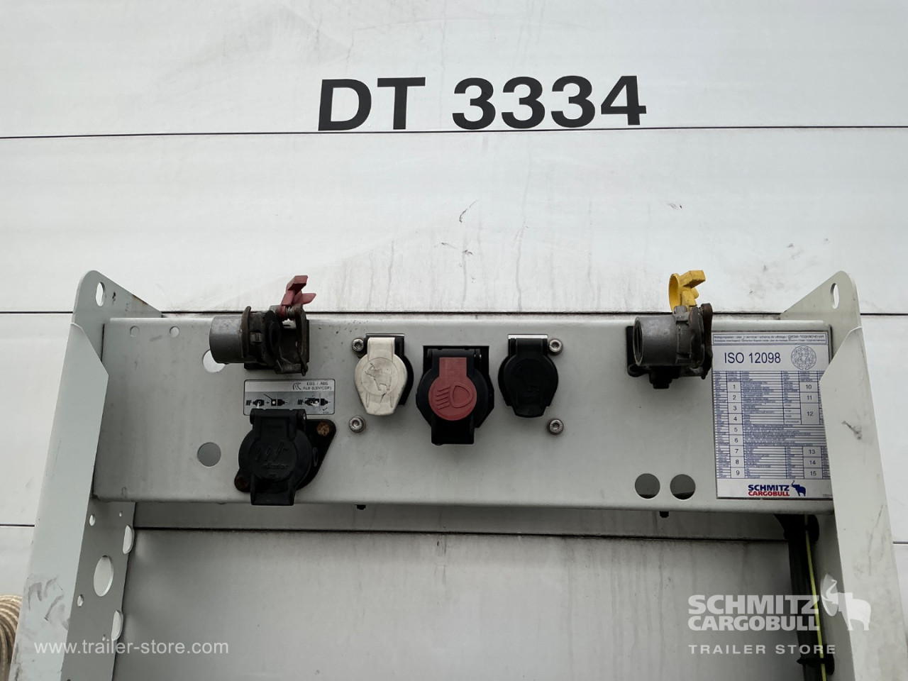 Schmitz Semi Curtainsider Standard , Foldedør højre