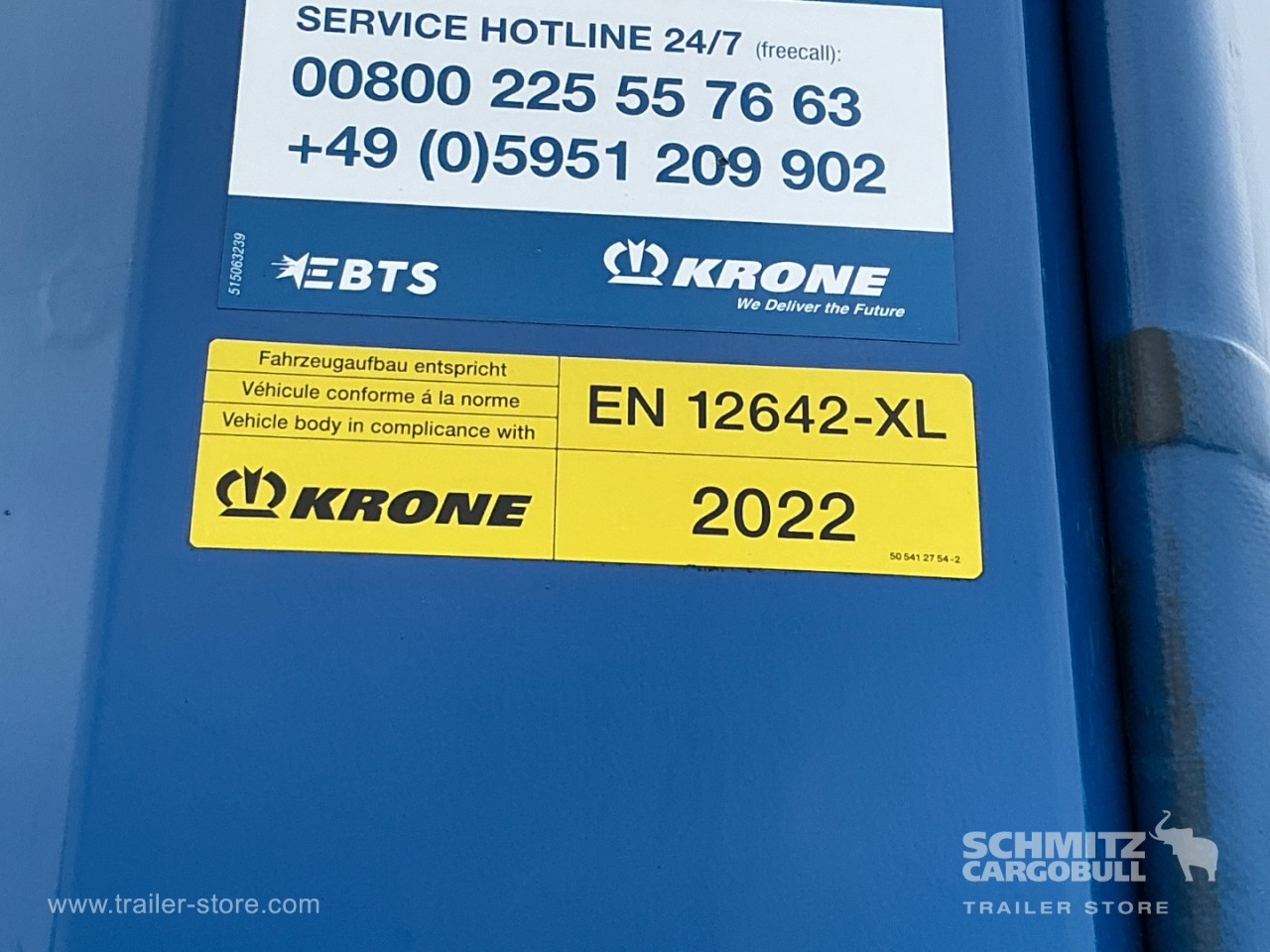 Krone Semi Curtainsider Standard