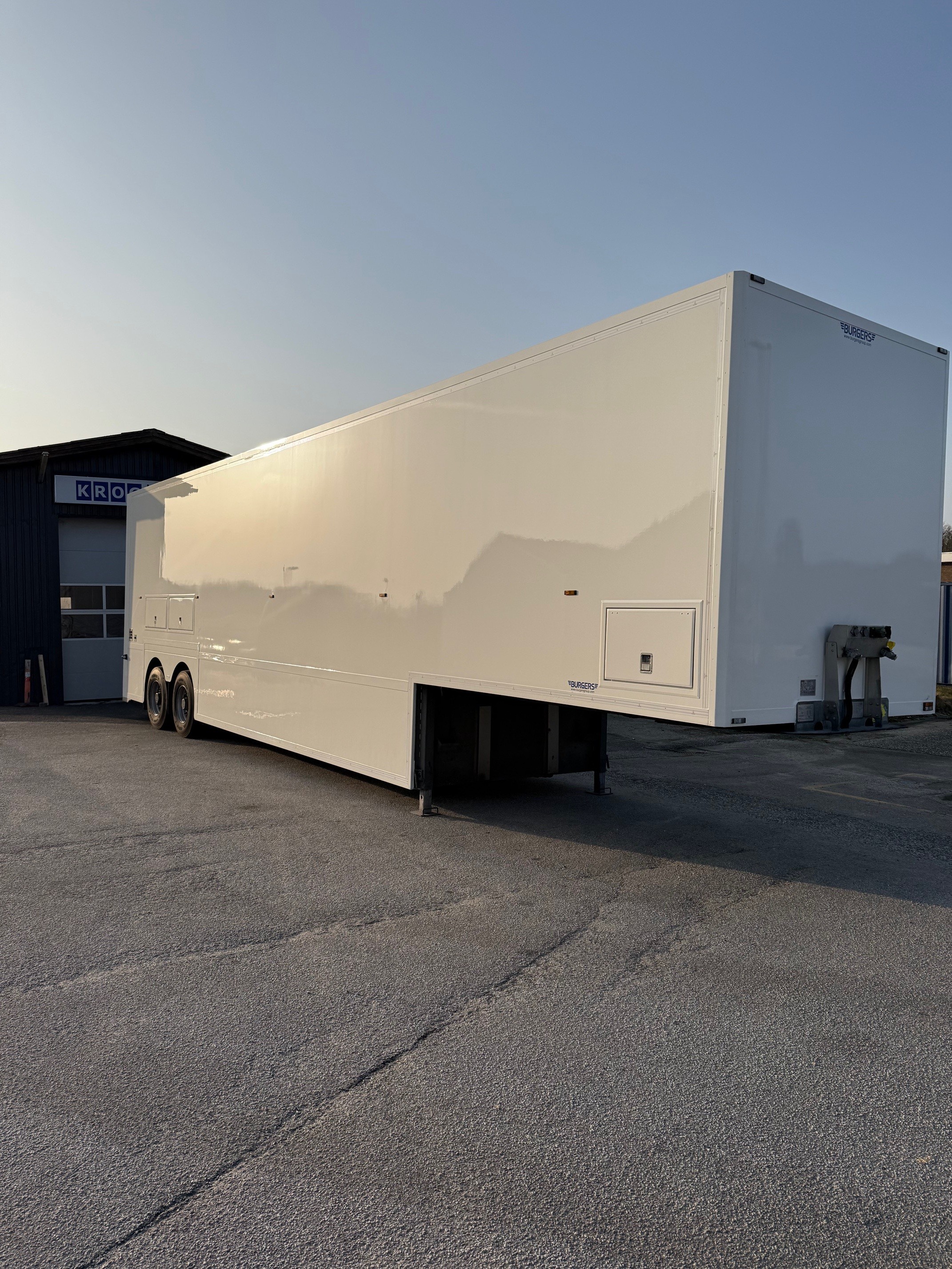 Burgers 54 Pallers City Dobbeltdækker Trailer - Korttidsleje Tilbydes,