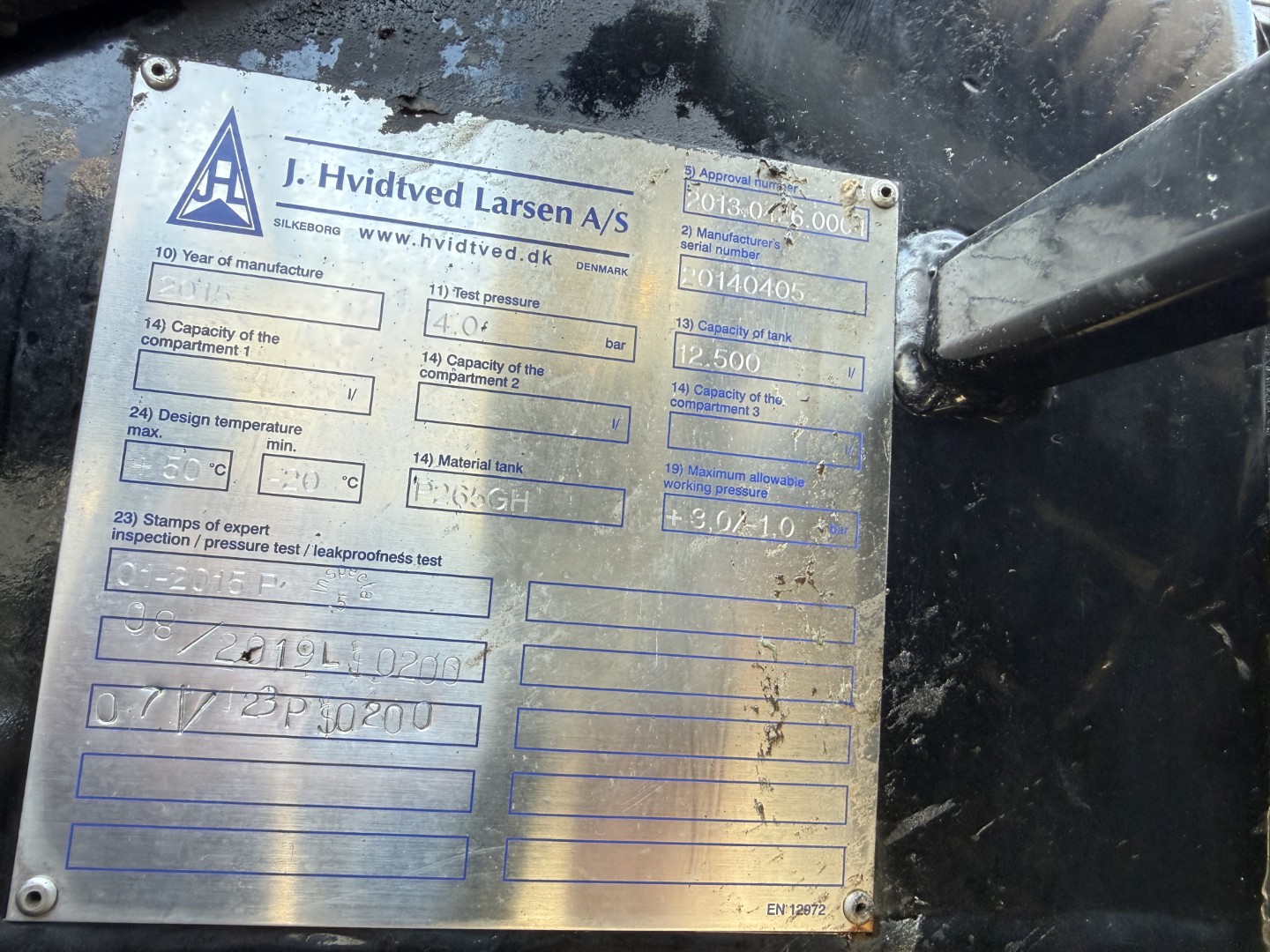 Scania P450 8x2*6 Hvidtved Larsen FlexLine 414 ADR