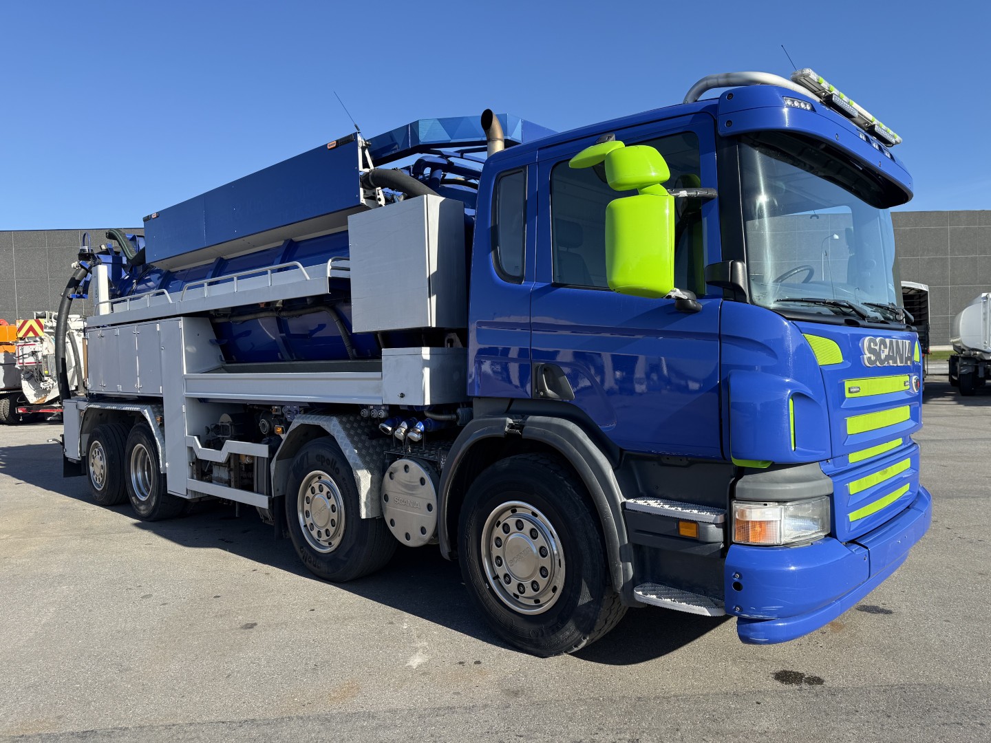 Scania P420 8x2*6 Hvidtved Larsen Flexline 414 Euro 5