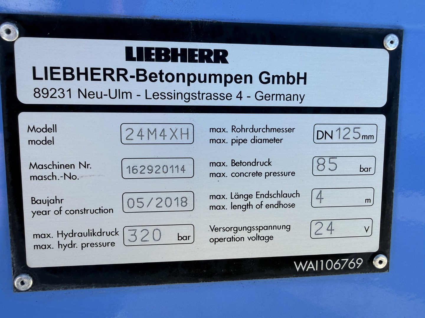 Scania P410 6x4 Liebherr THP 140 H 24 M4 XH Betonpumpe