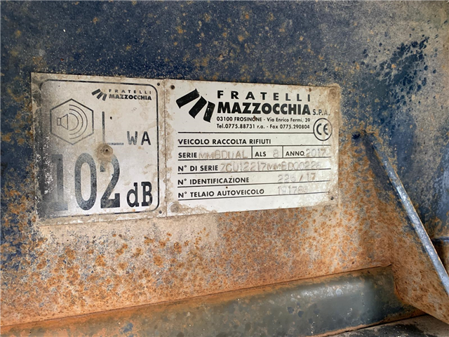 Mercedes-Benz Atego 1224 L - Mazzocchia 8m3