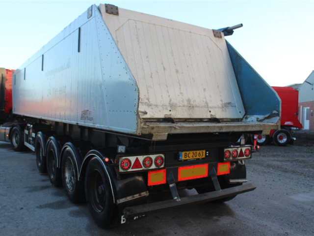 AMT TG400 tip trailer 40m3 Plast/bund & Sider