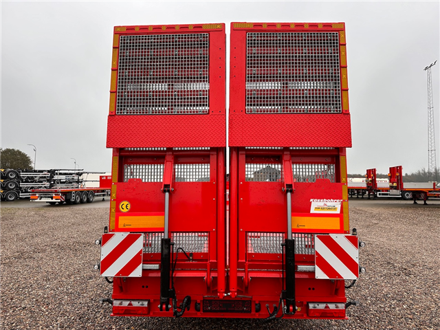 Kässbohrer SLS HS 3 – Hydraulisk mellemgulv Maskintrailer