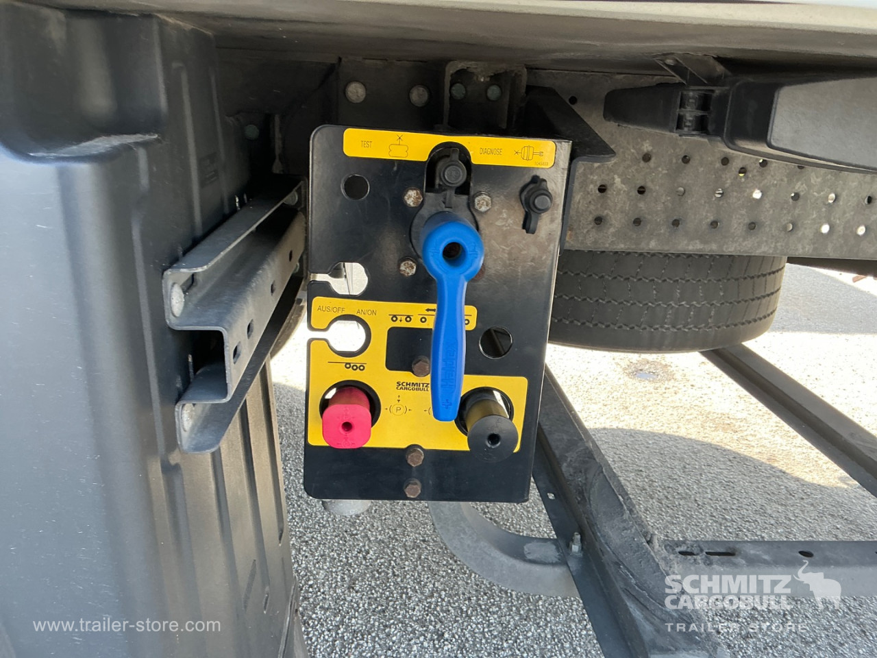 Schmitz Auflieger Tiefkühlkoffer Multitemp Dobbeltdækk