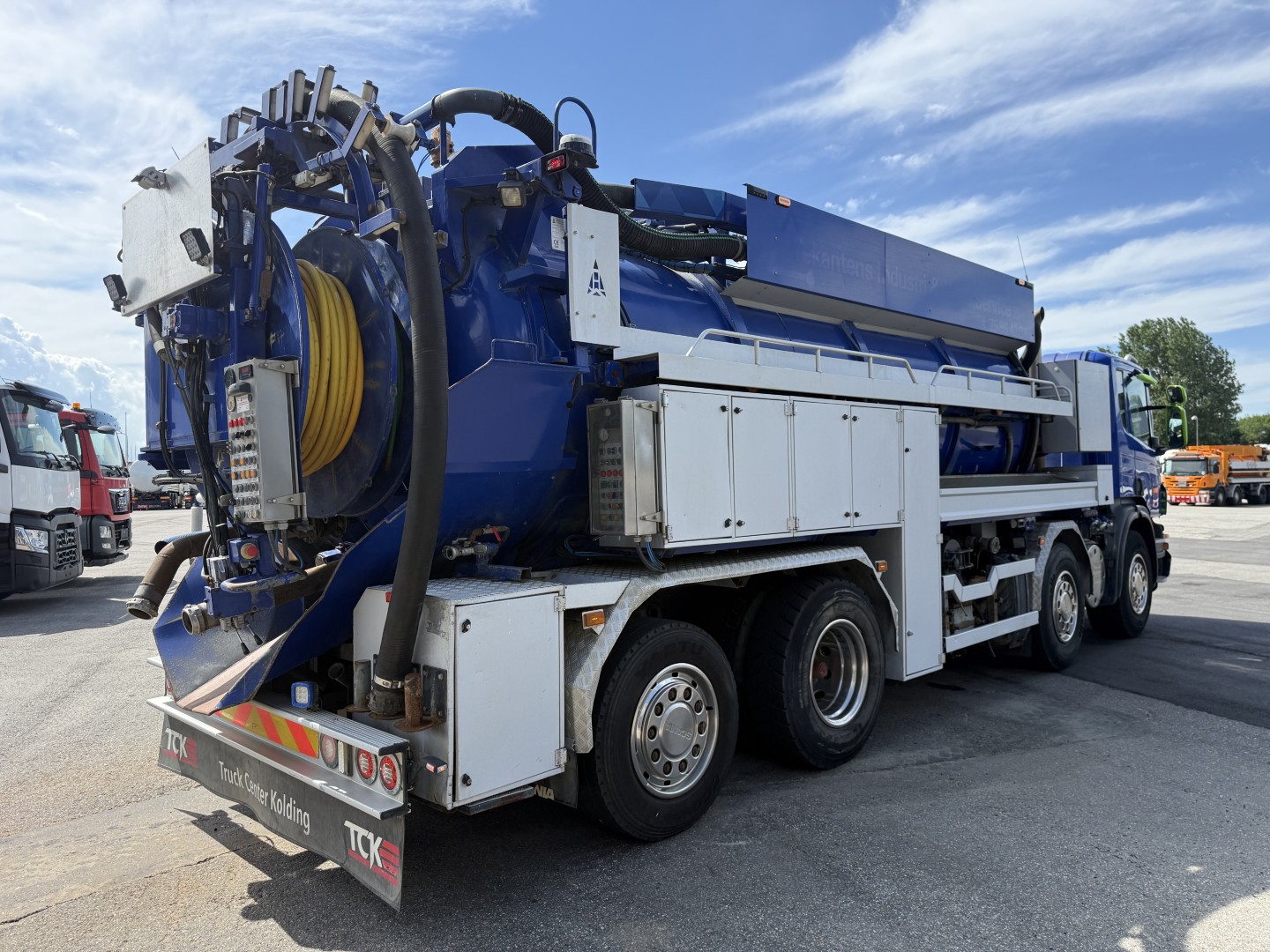 Scania P420 8x2*6 Hvidtved Larsen Flexline 414 Euro 5