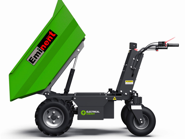 Eminent Motorbør - batteridrevet - hydraulisk tip