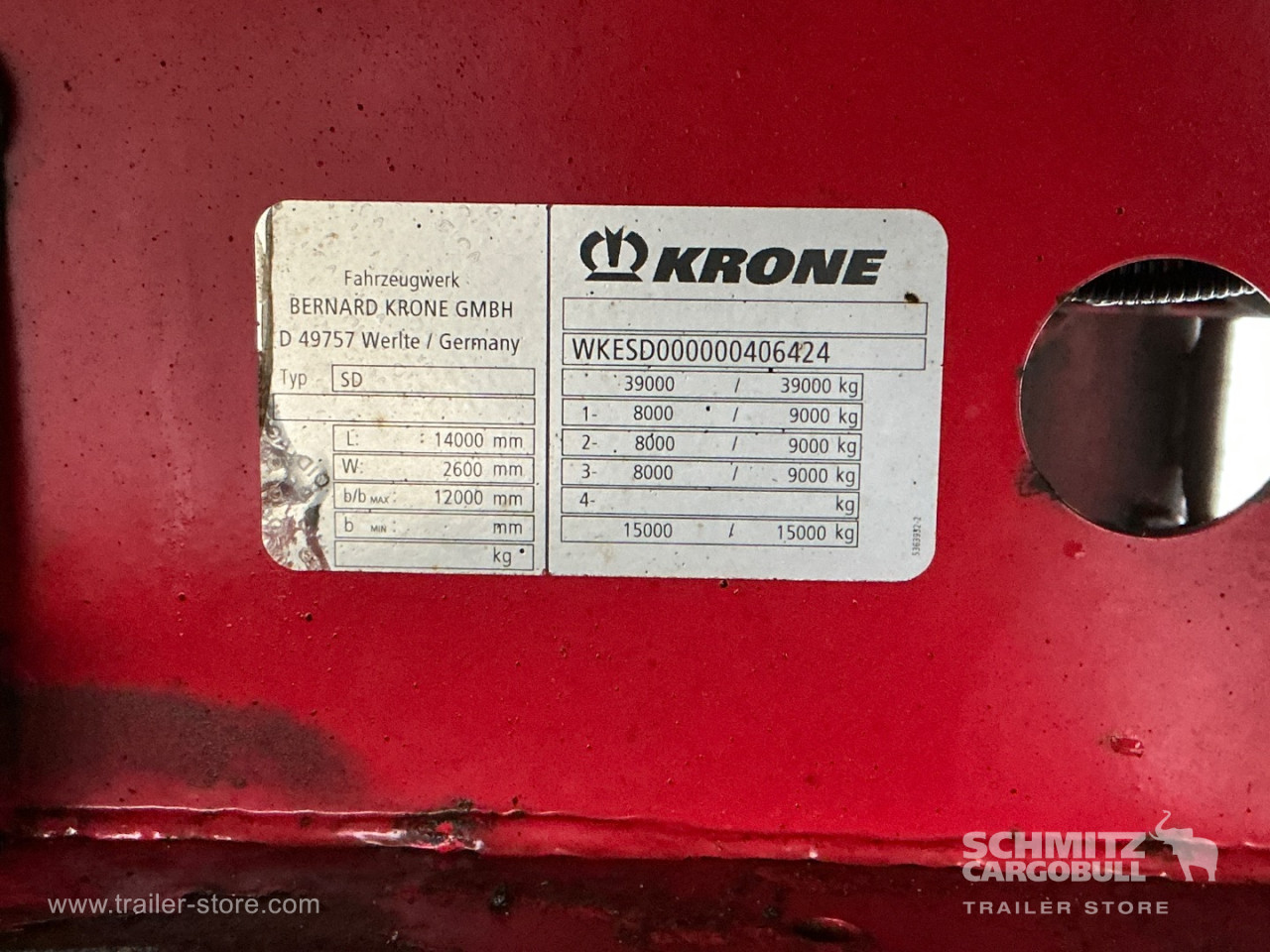 Krone Semi Dryfreight Standard
