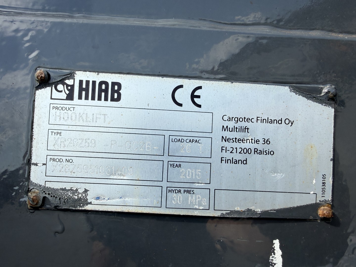 Volvo FM500 8x2*6 Sawo kroghejs