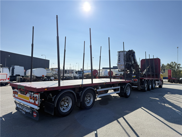 Scania R580 8x4*4 Kesla 21127 Skovbil