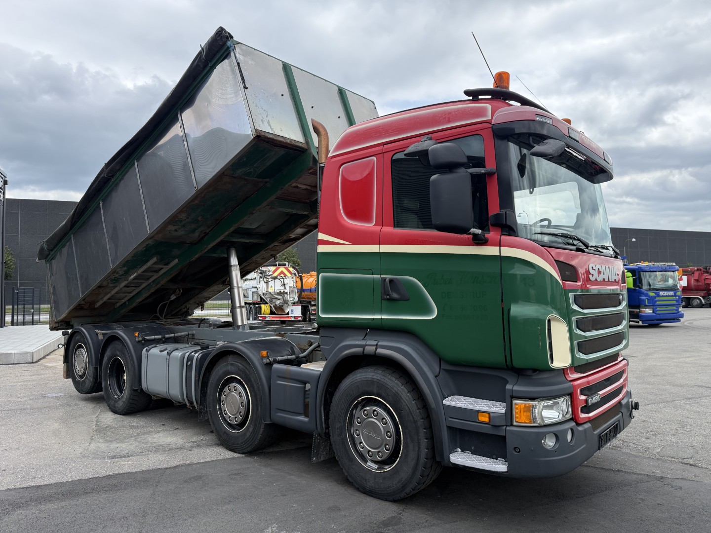Scania G480 8x2*6 Tip Euro 5