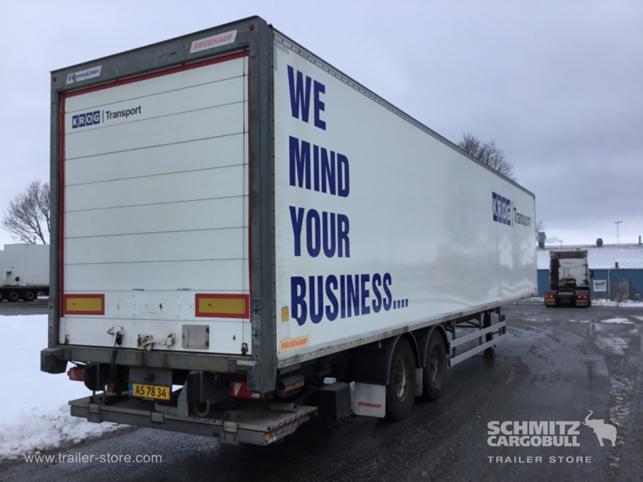 Fruehauf Auflieger Trockenfrachtkoffer Lift