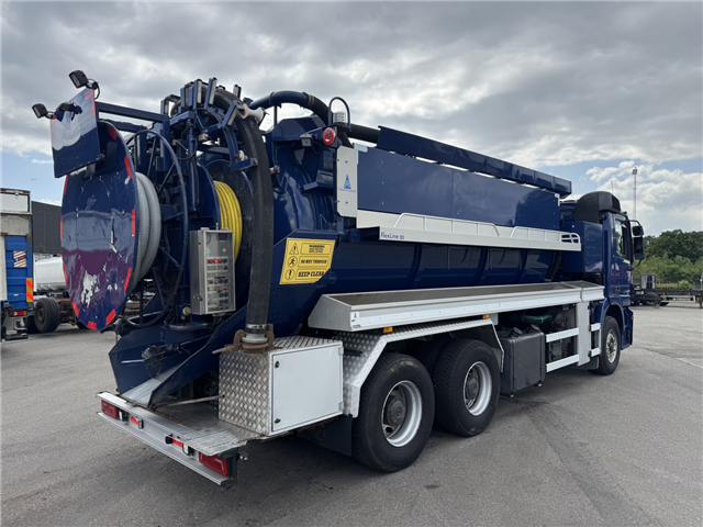 Mercedes Actros 2636 6x4 RHD Hvidtved Larsen Flexline 312