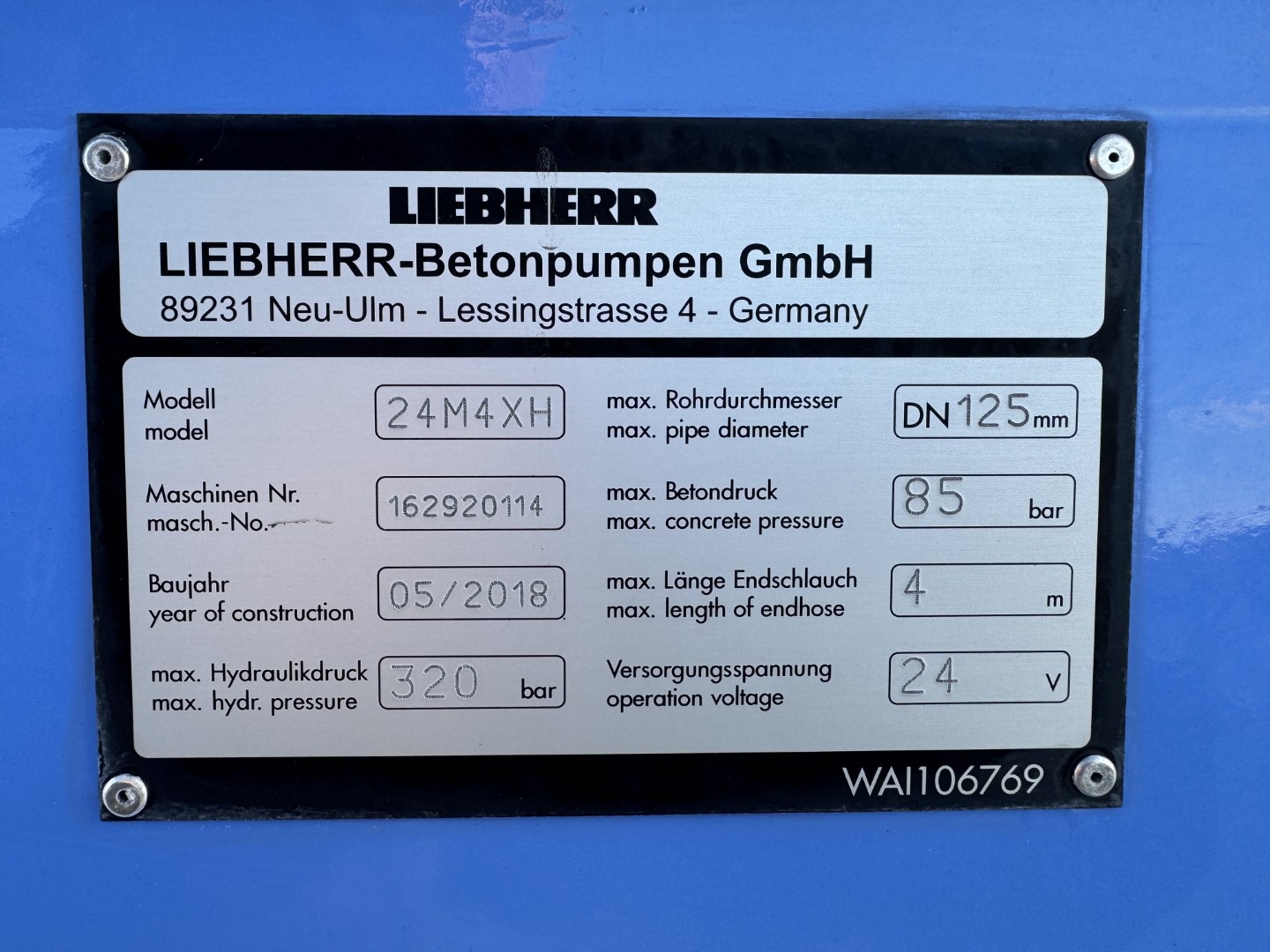 Scania P410 6x4 Liebherr THP 140 H 24 M4 XH Betonpumpe