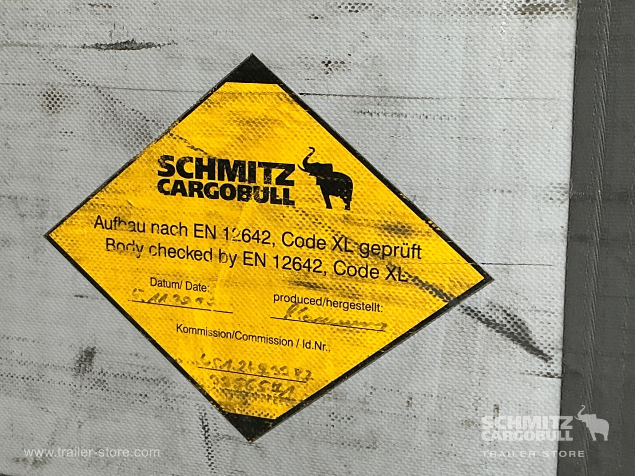 Schmitz Semi Curtainsider Standard , Foldedør højre