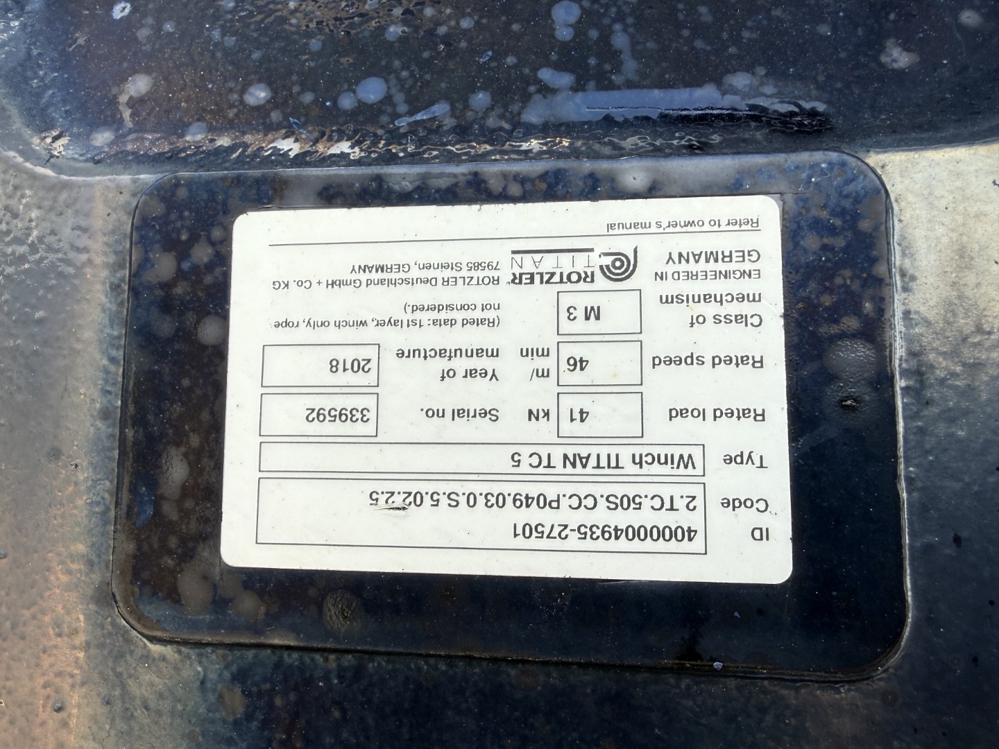 Mercedes Arocs 4153 8x4 MPG 220 TM7