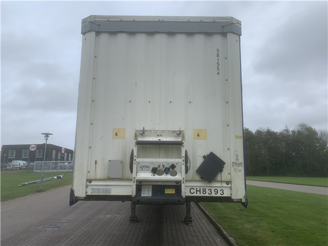 Krone Gardin trailer m. hævetag