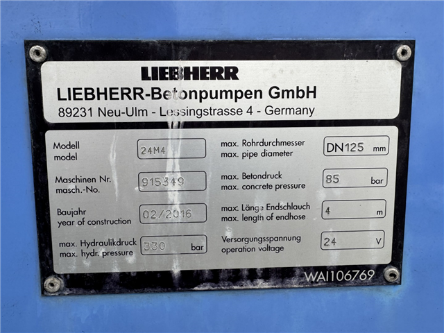 Scania P370 6x4 Liebherr THP140H 24 M4 XH