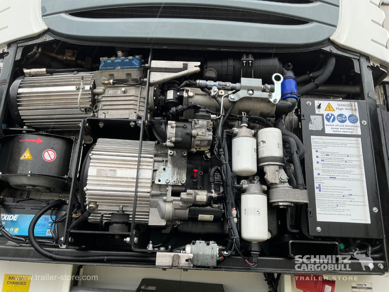 Schmitz Semi Reefer Meat hanging system