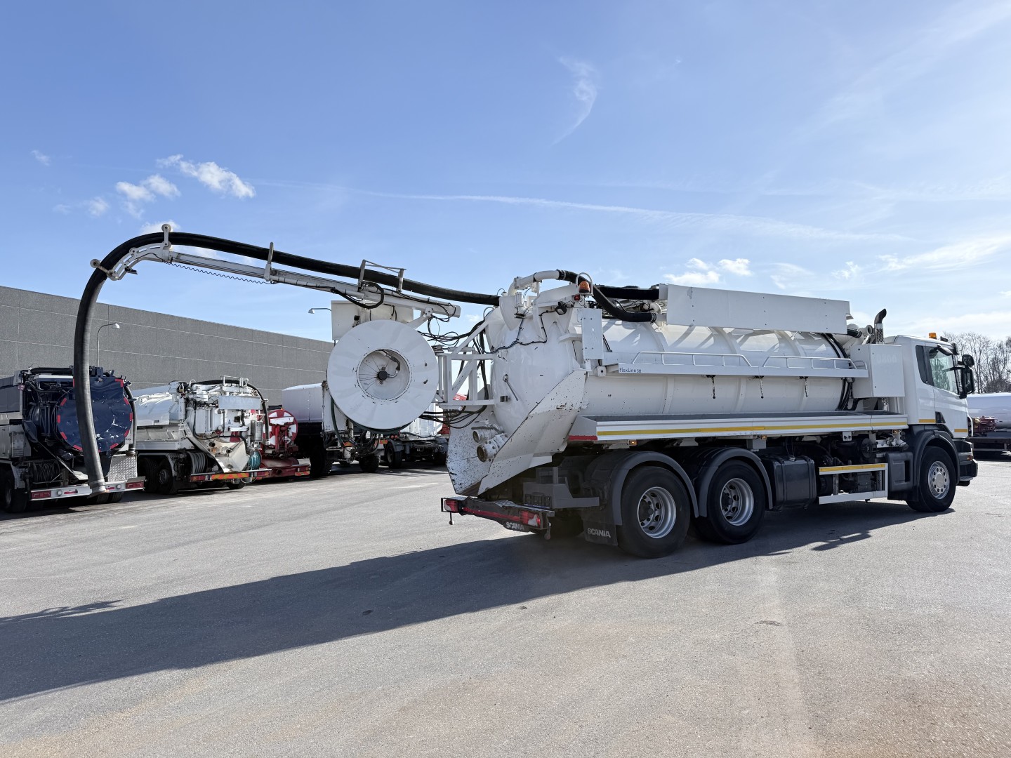 Scania P360 6x4 Hvidtved Larsen FlexLine 312