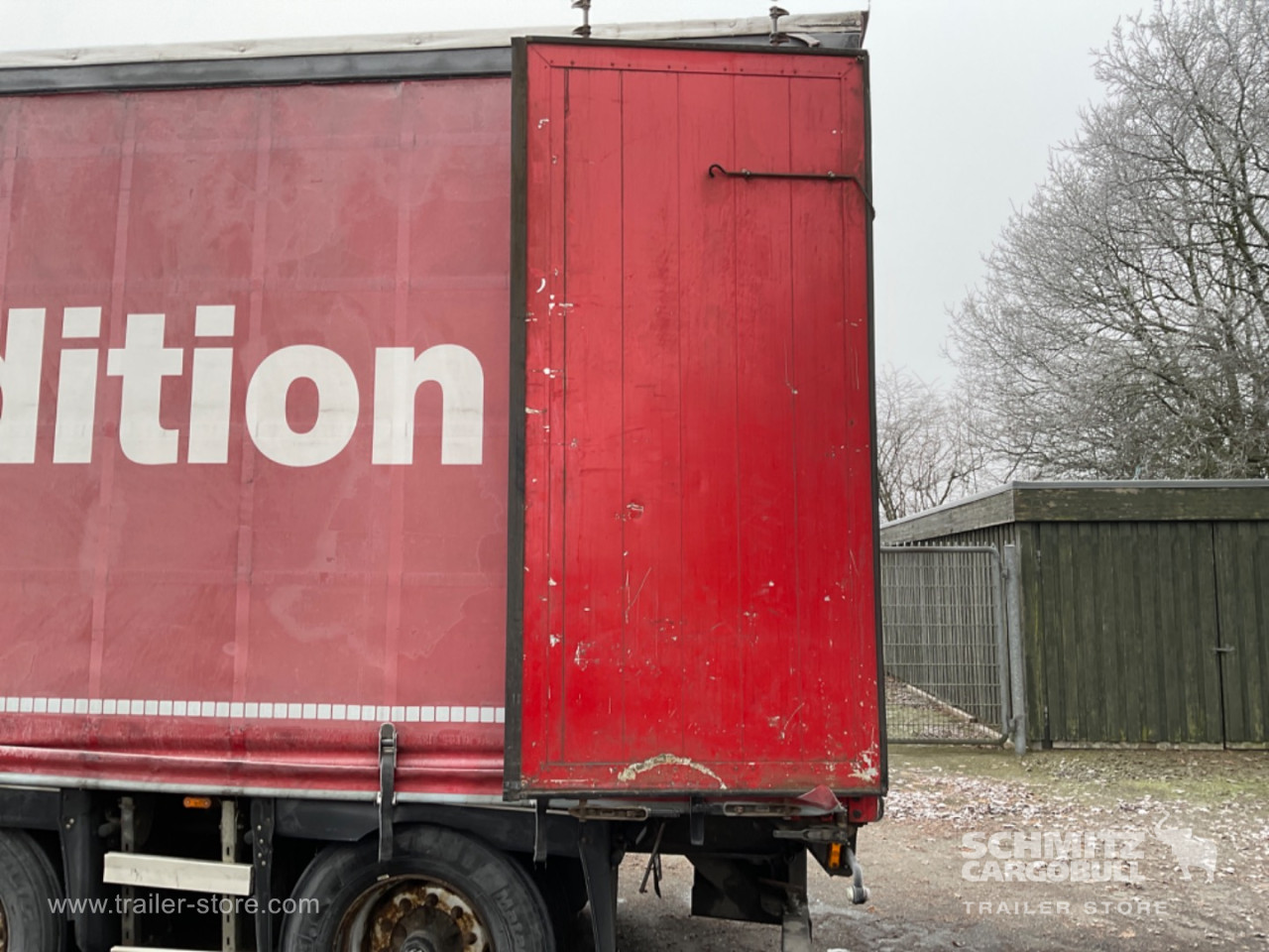 Semi Curtainsider Standard Holder til gaffeltruck