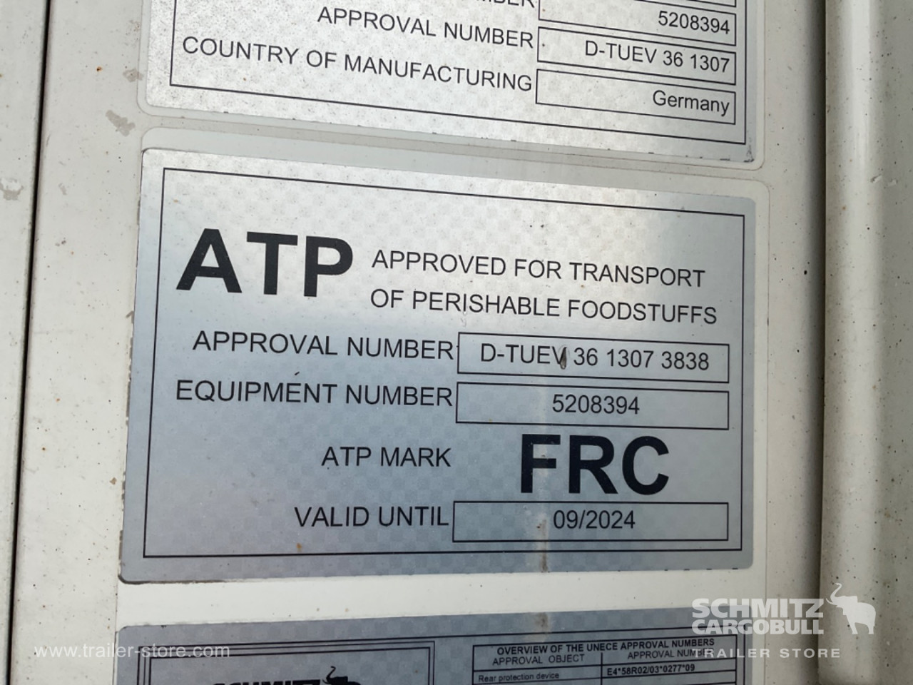 Schmitz Semi Reefer Standard Dobbeltdækk