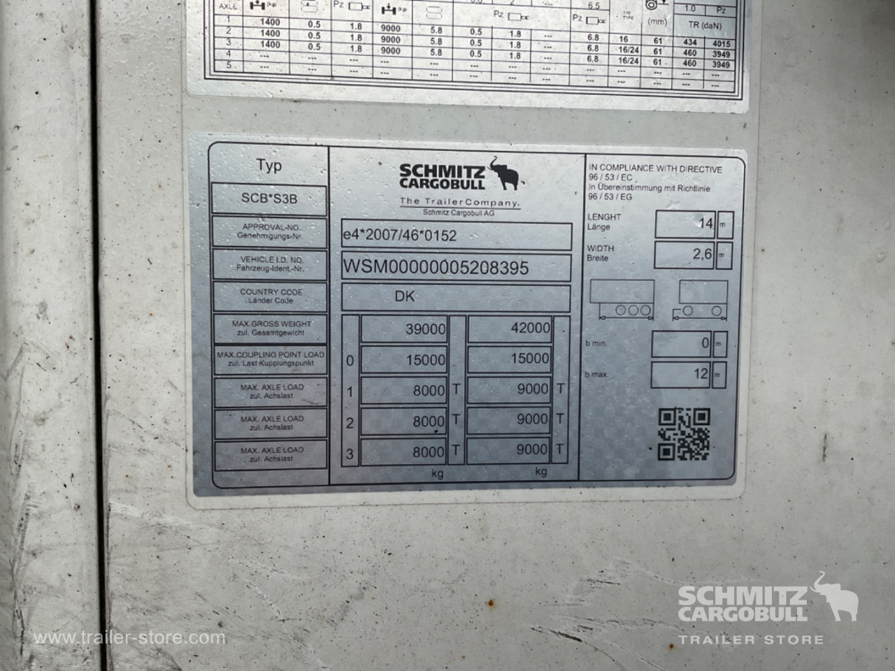 Schmitz Semi Reefer Standard Dobbeltdækk