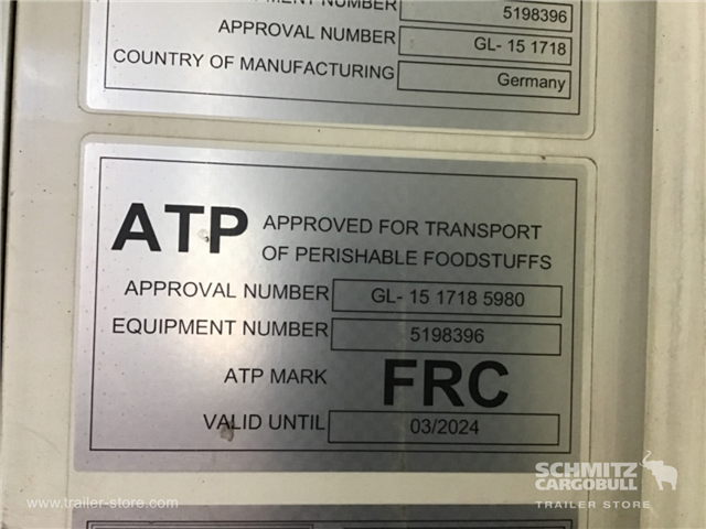 Schmitz Semi Reefer Standard Dobbeltdækk