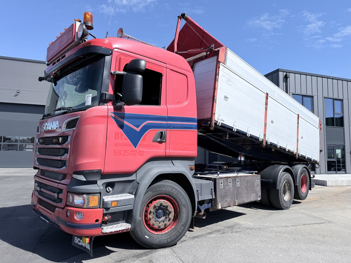 Scania R580 6x2 Highline Euro 6 / Tipbil