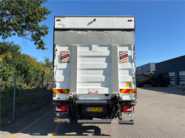 Scania P 280 B6x2*4NB CNG Box/Lift