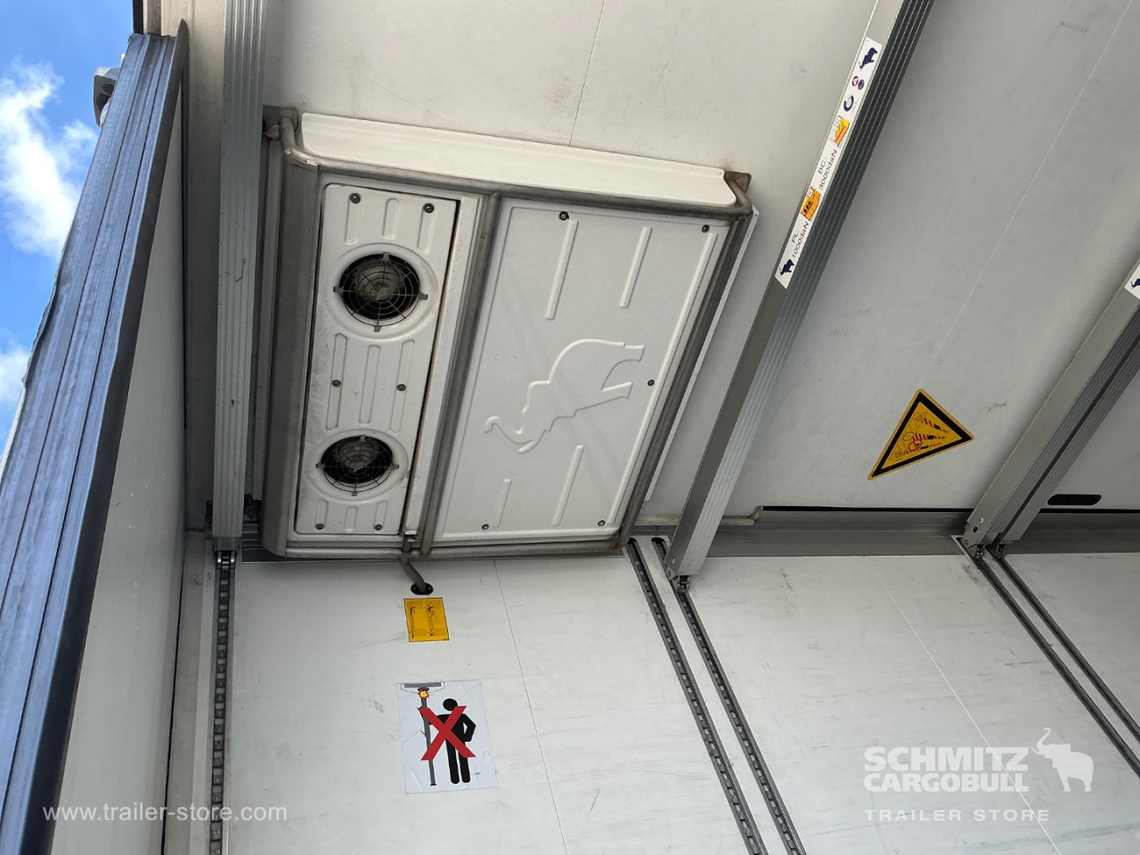 Schmitz Auflieger Tiefkühlkoffer Multitemp Dobbeltdækk