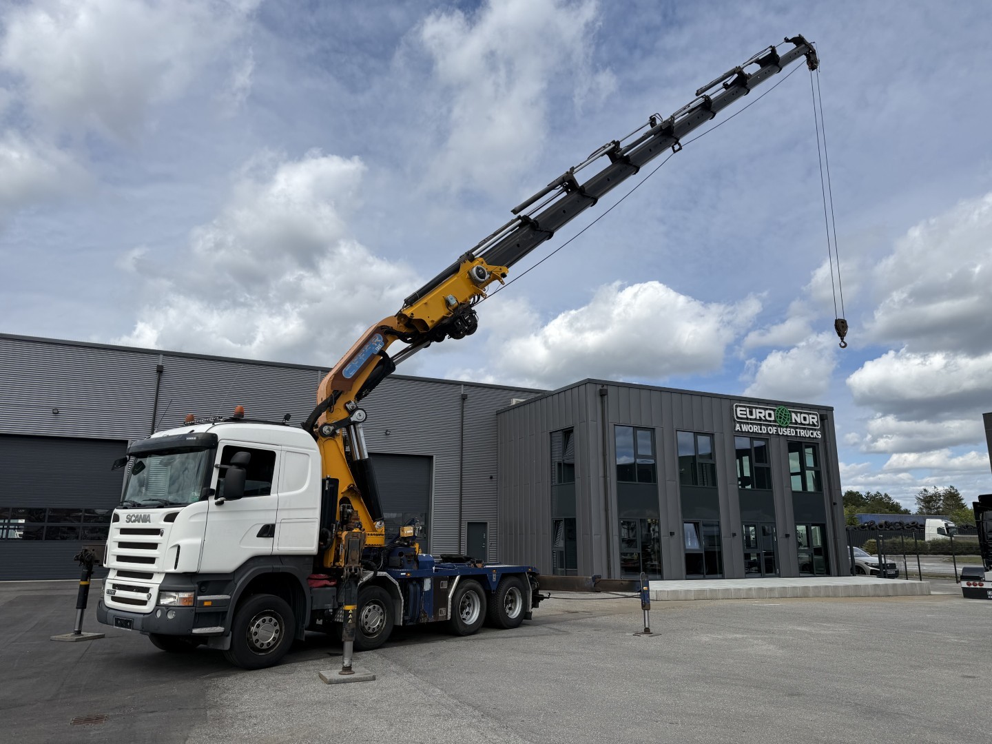 Scania R500 8X4 EFFER 1355 8/S m/spil Euro 5