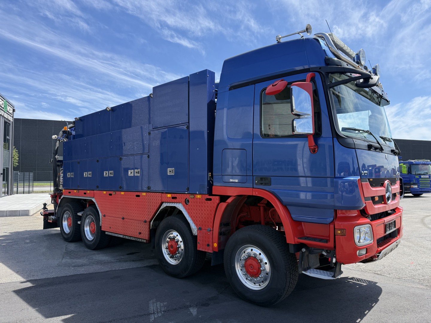 Mercedes Actros 4151 V8 8x8 Hvidtved Larsen RECycler 410