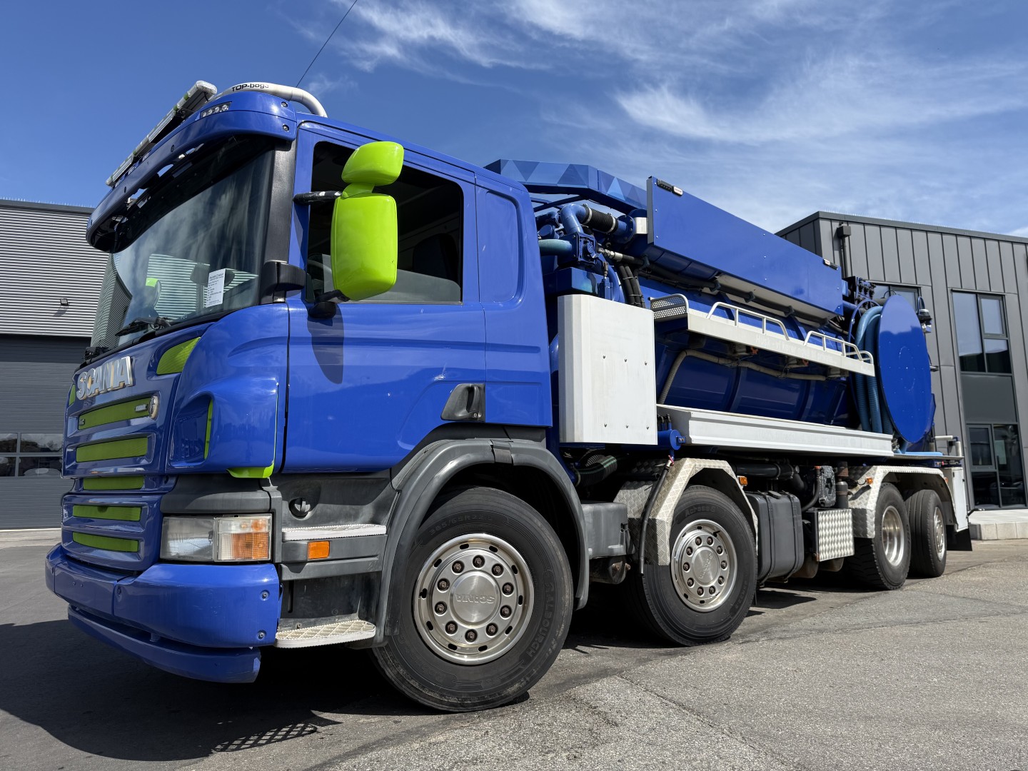 Scania P420 8x2*6 Hvidtved Larsen Flexline 414 Euro 5