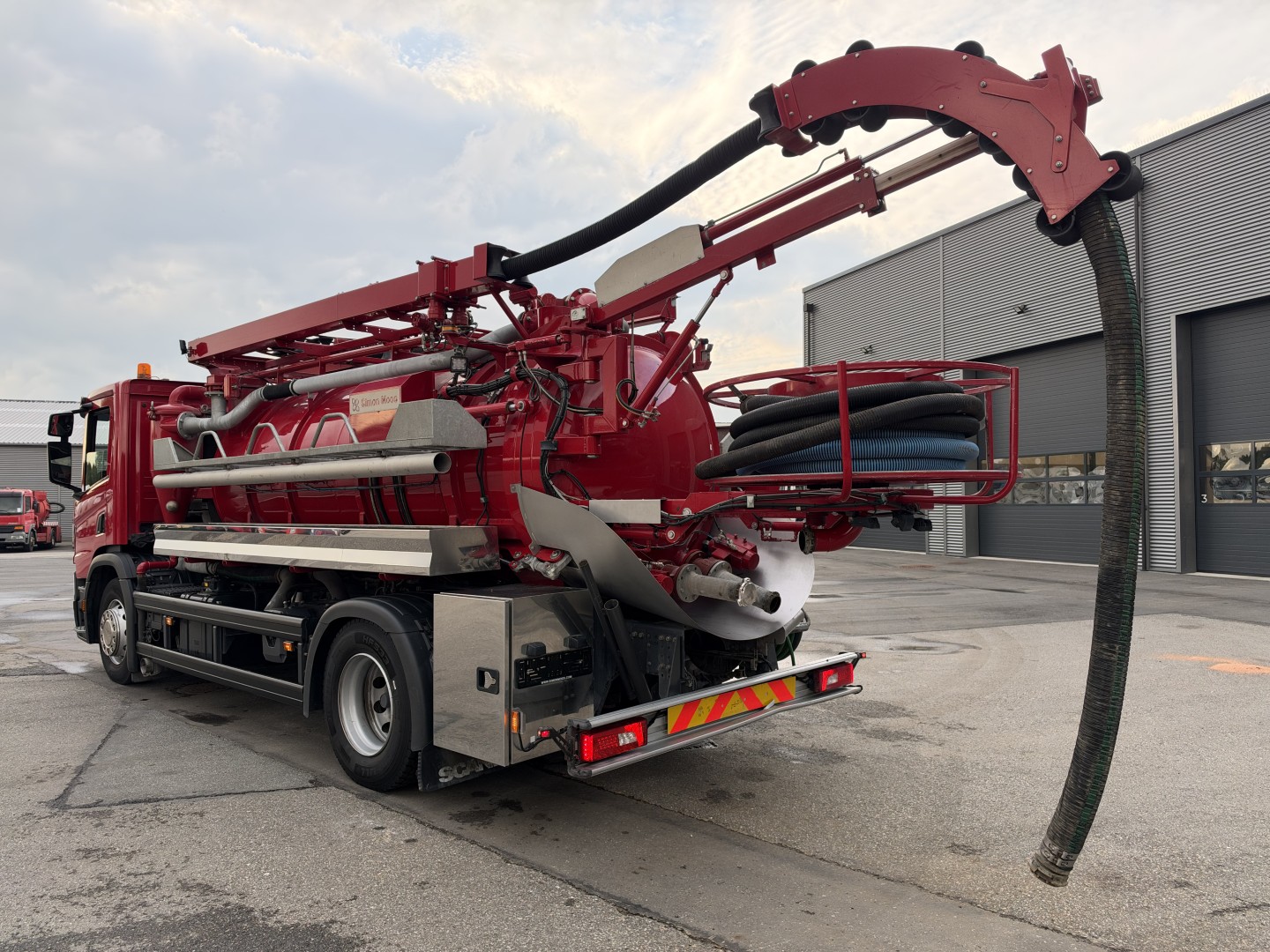Scania P280 4x2 Simon Moos SLS1648 8000 l. Combi