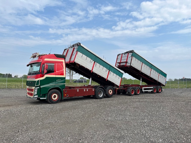 Volvo FH540 6X2*4 m Kel-berg 4 akslet hænger