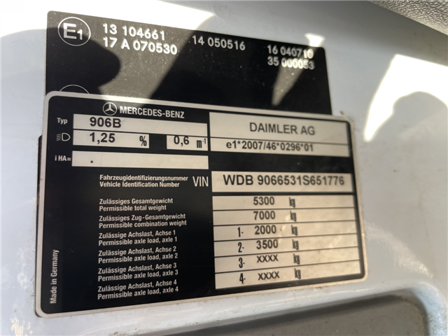 Mercedes 516 CDI Versalift VT-155-FZ 15,6 m.