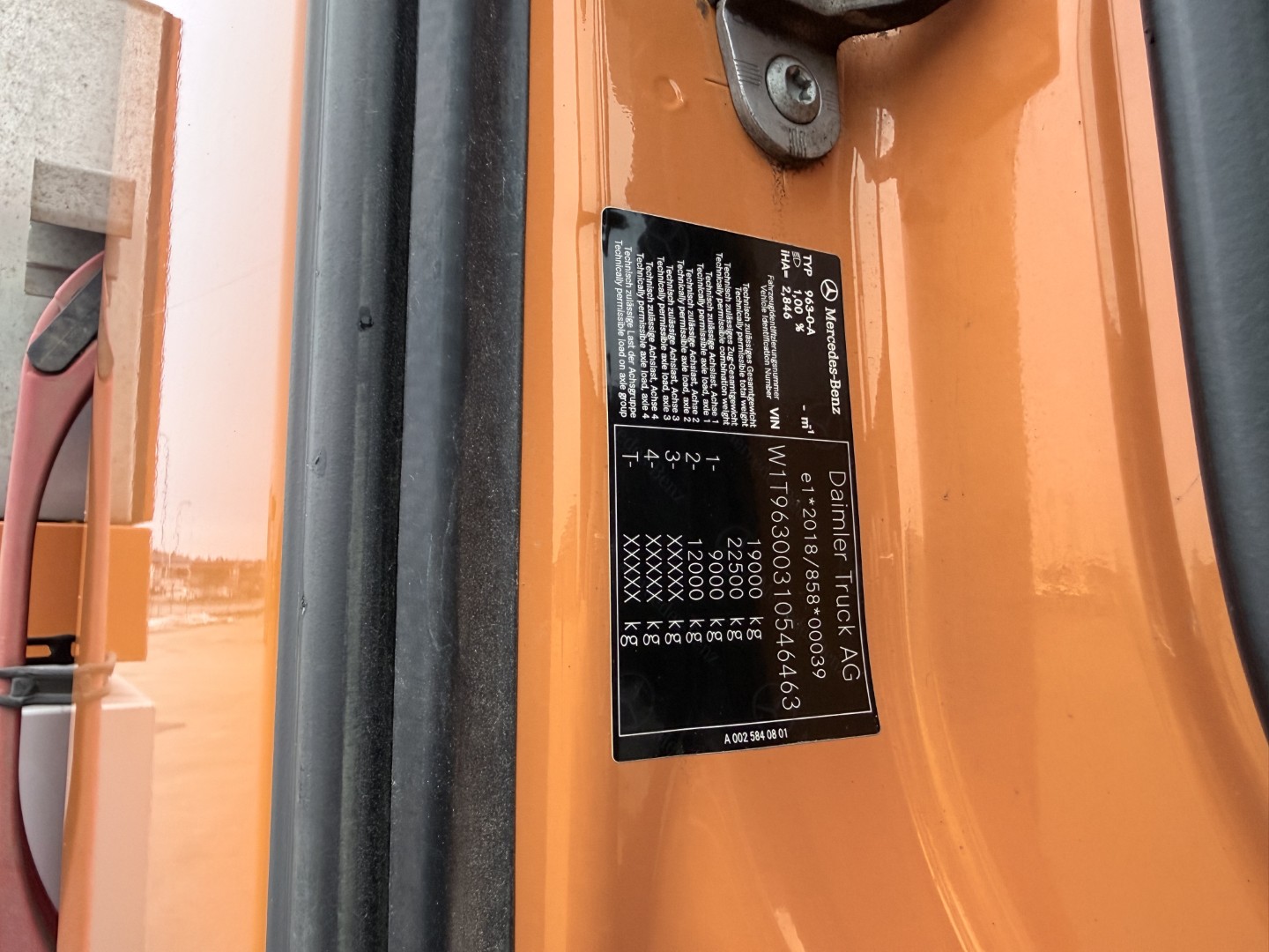 Mercedes Actros 1833 4x2 Bucher FlexLine C60 Slamsuger