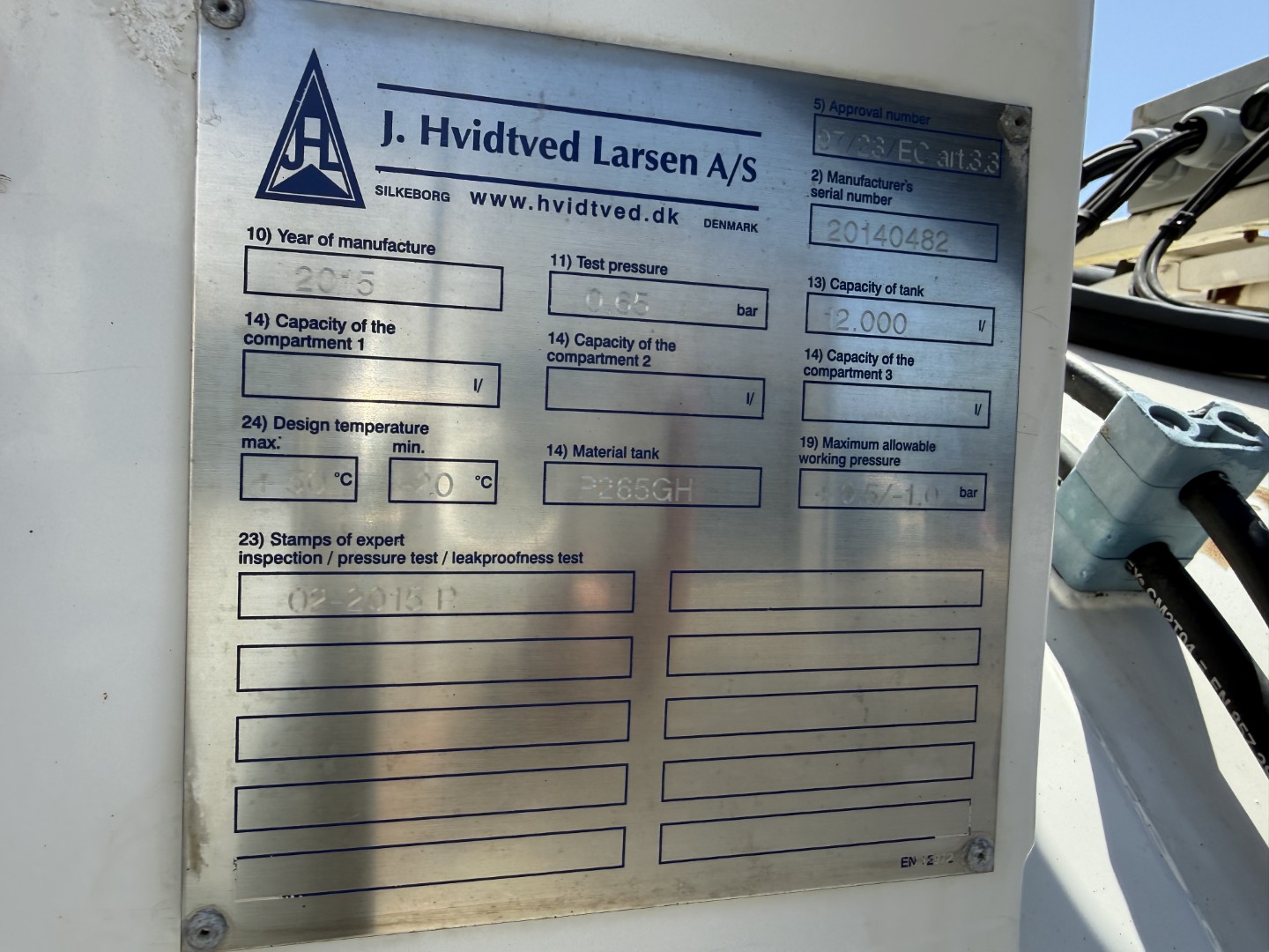 Scania P360 6x4 Hvidtved Larsen Flexline 312 Euro 6