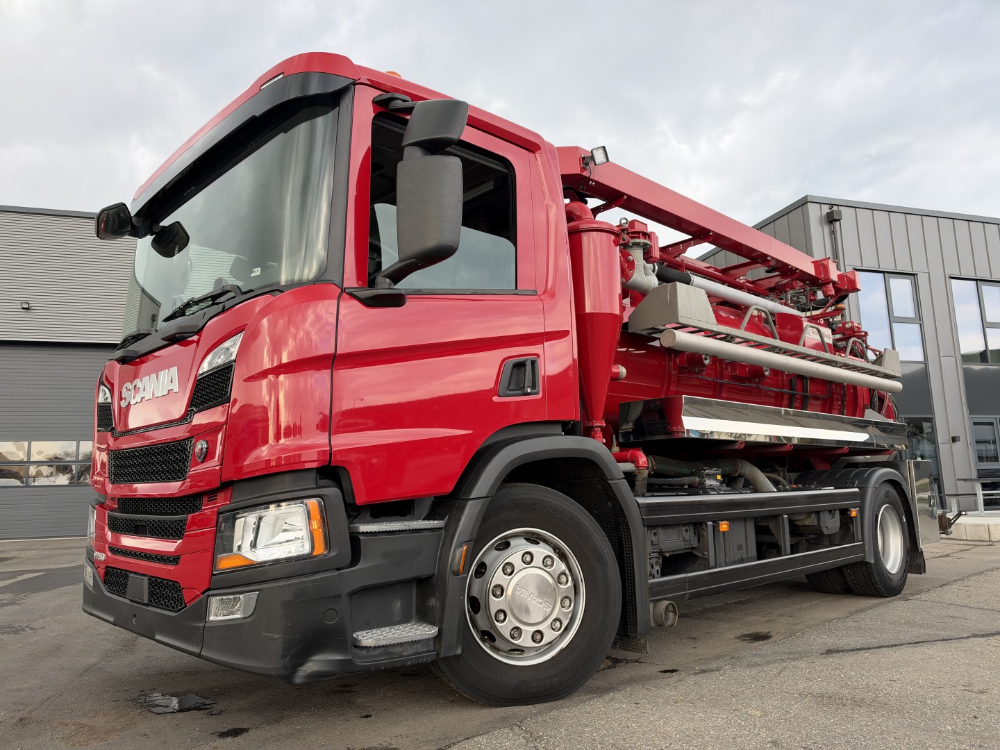 Scania P280 4x2 Simon Moos SLS1648 8.000 l. Kombi