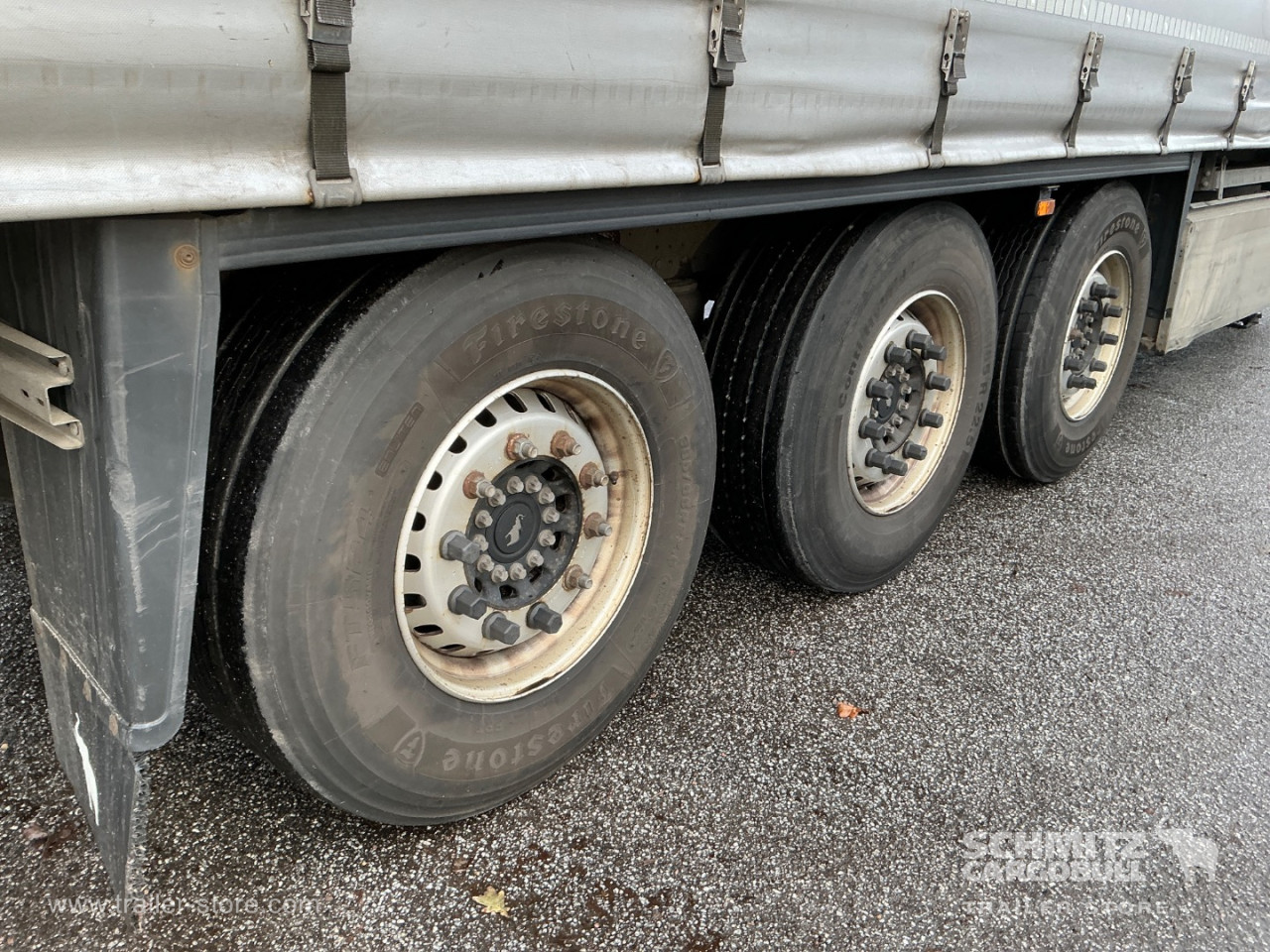 Schmitz Semi Curtainsider Standard , Foldedør højre