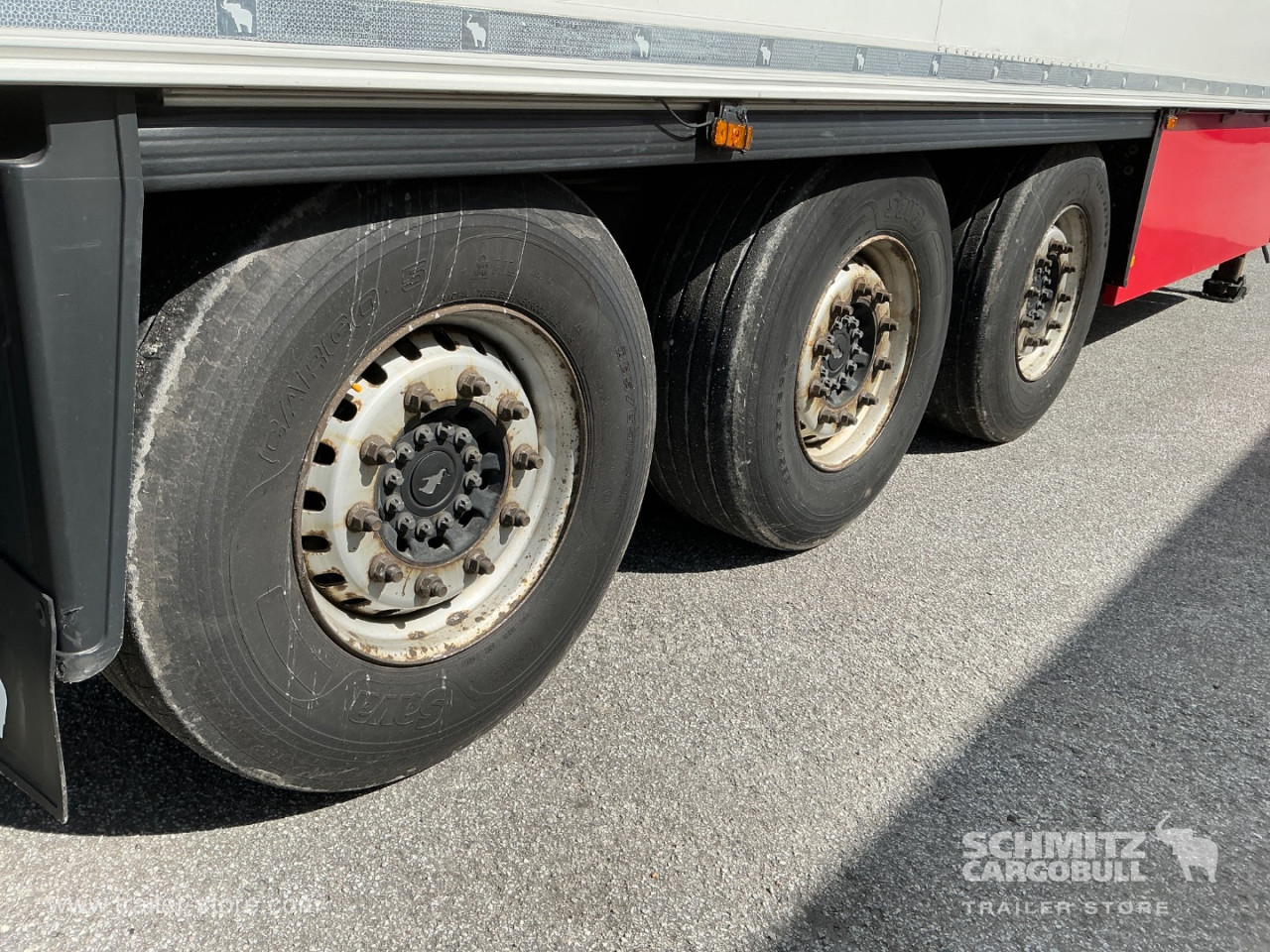 Schmitz Auflieger Tiefkühlkoffer Multitemp Dobbeltdækk