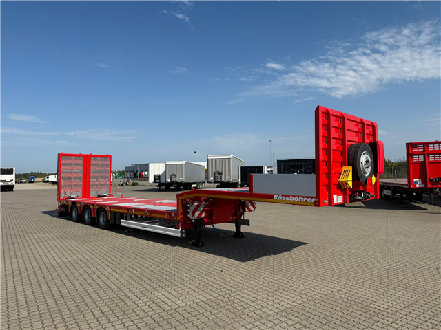 Kässbohrer SLS HS 3 – Hydraulisk mellemgulv Maskintrailer
