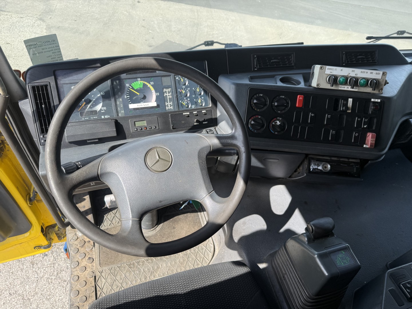 Mercedes Actros 4140 8x4 KOKS MEGAVAC 8000 ADR 13.500 l. Rustfri stål Tørsuger