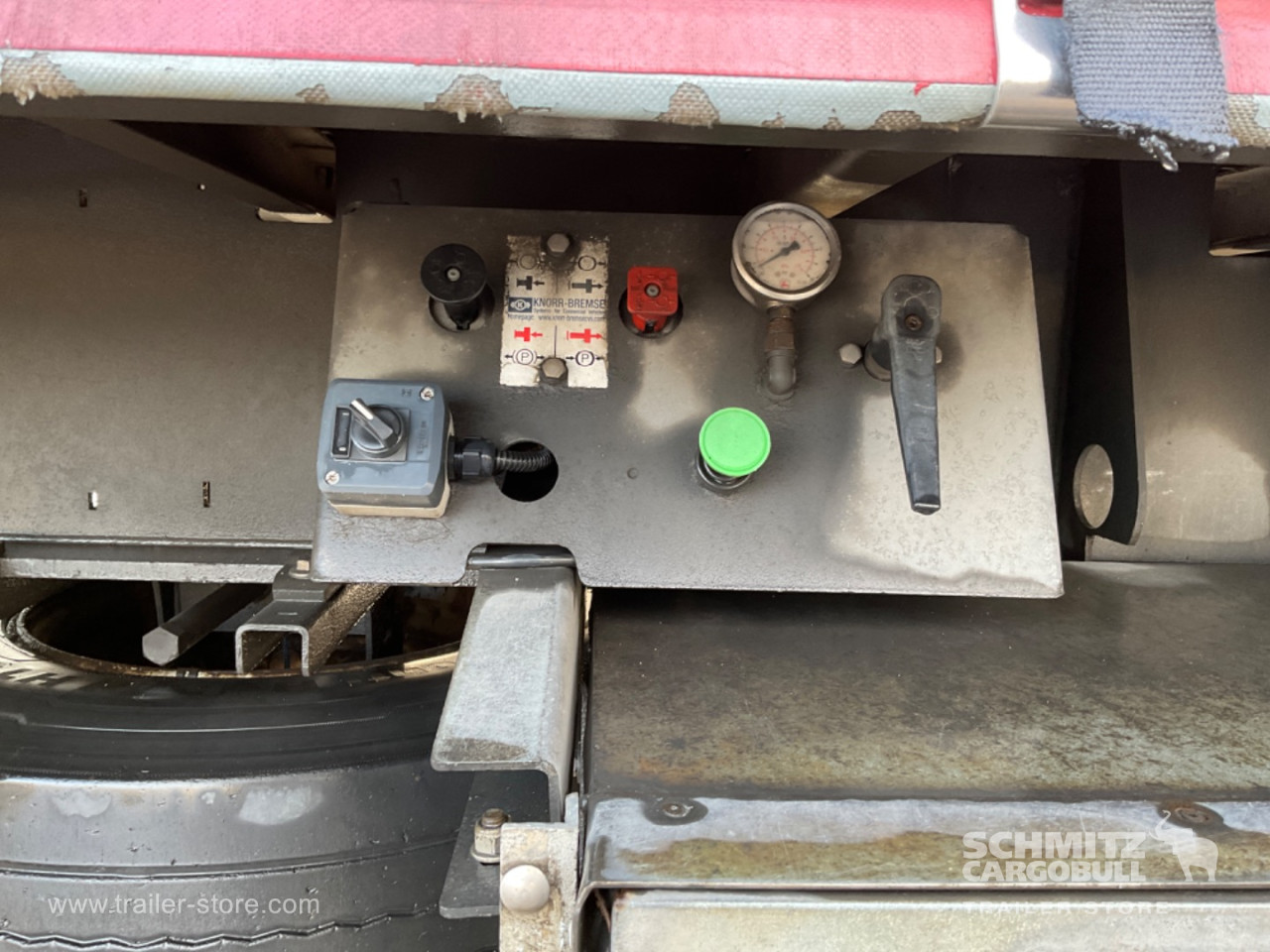 Semi Curtainsider Standard Holder til gaffeltruck