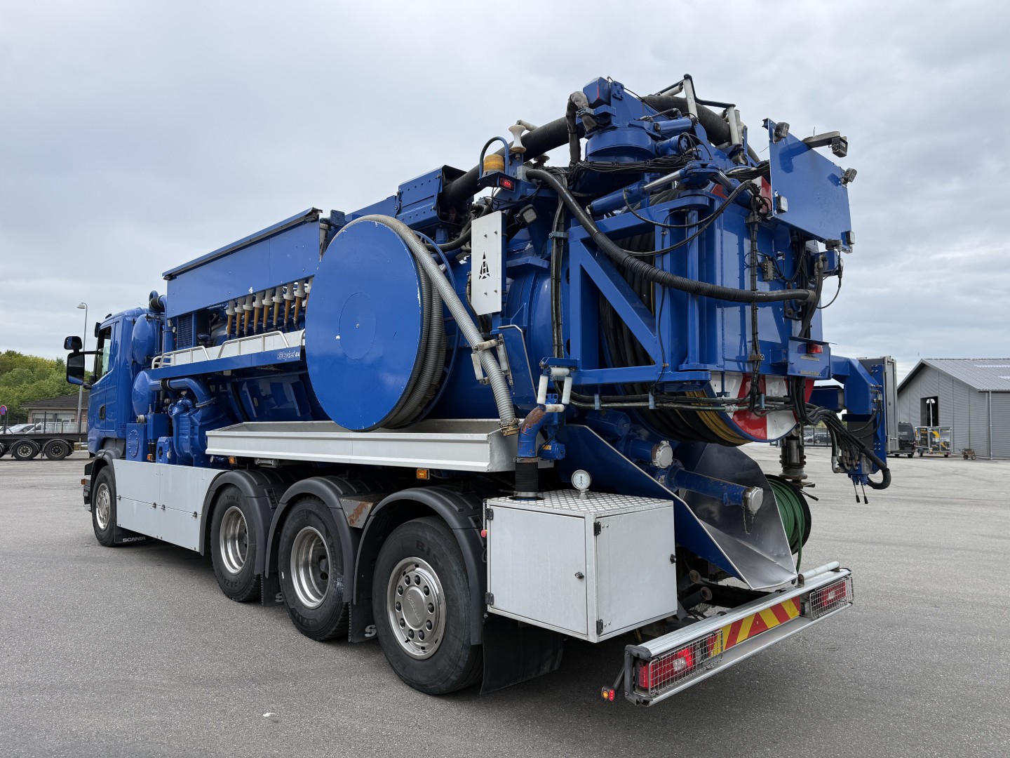 Scania R520 V8 Hvidtved Larsen RECycler 414 Euro 6